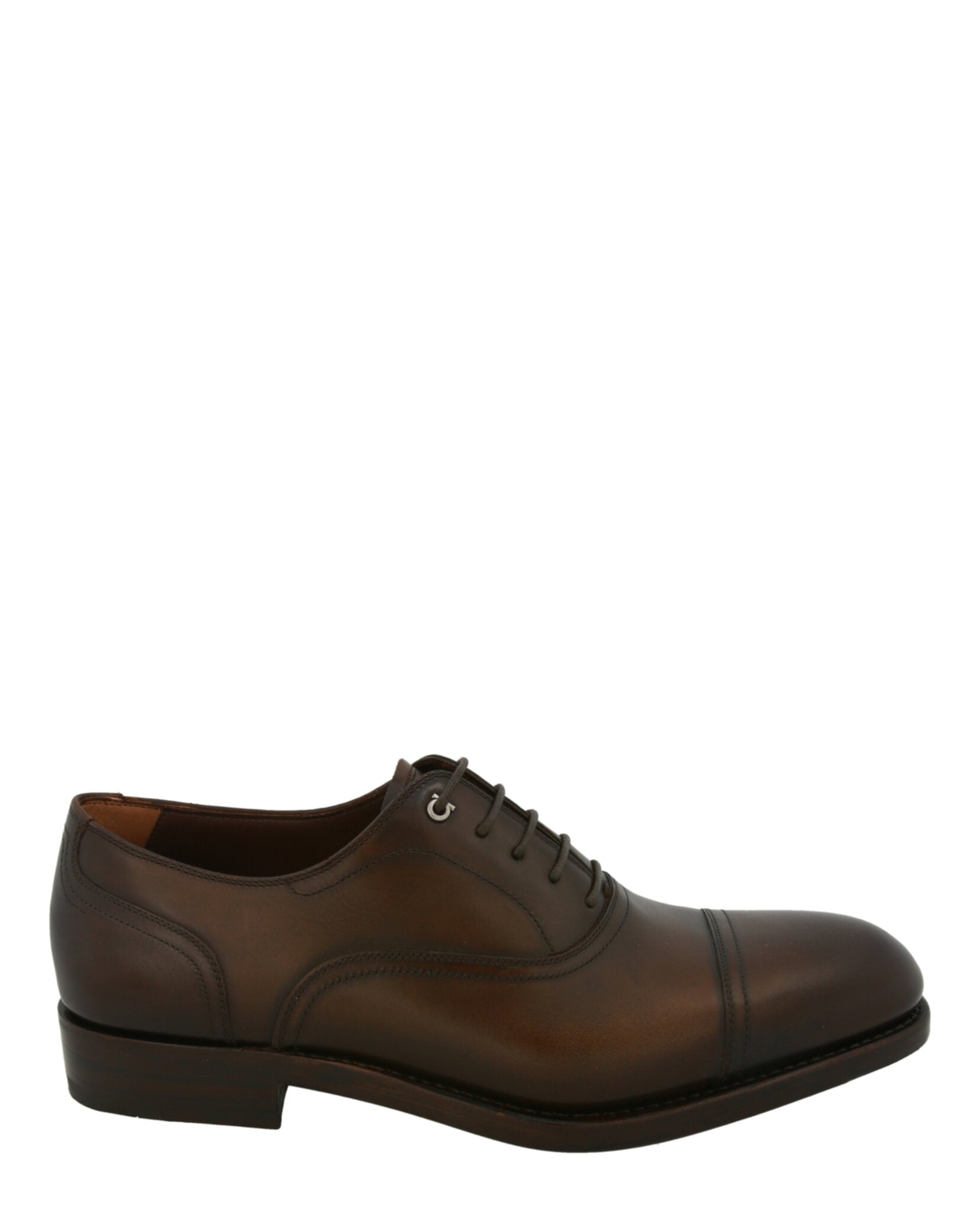 Ferragamo Mens Baron Leather Oxfords – Bluefly