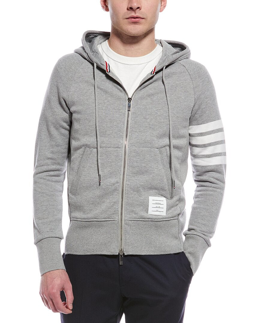 Thom Browne Zip Hoodie – Bluefly