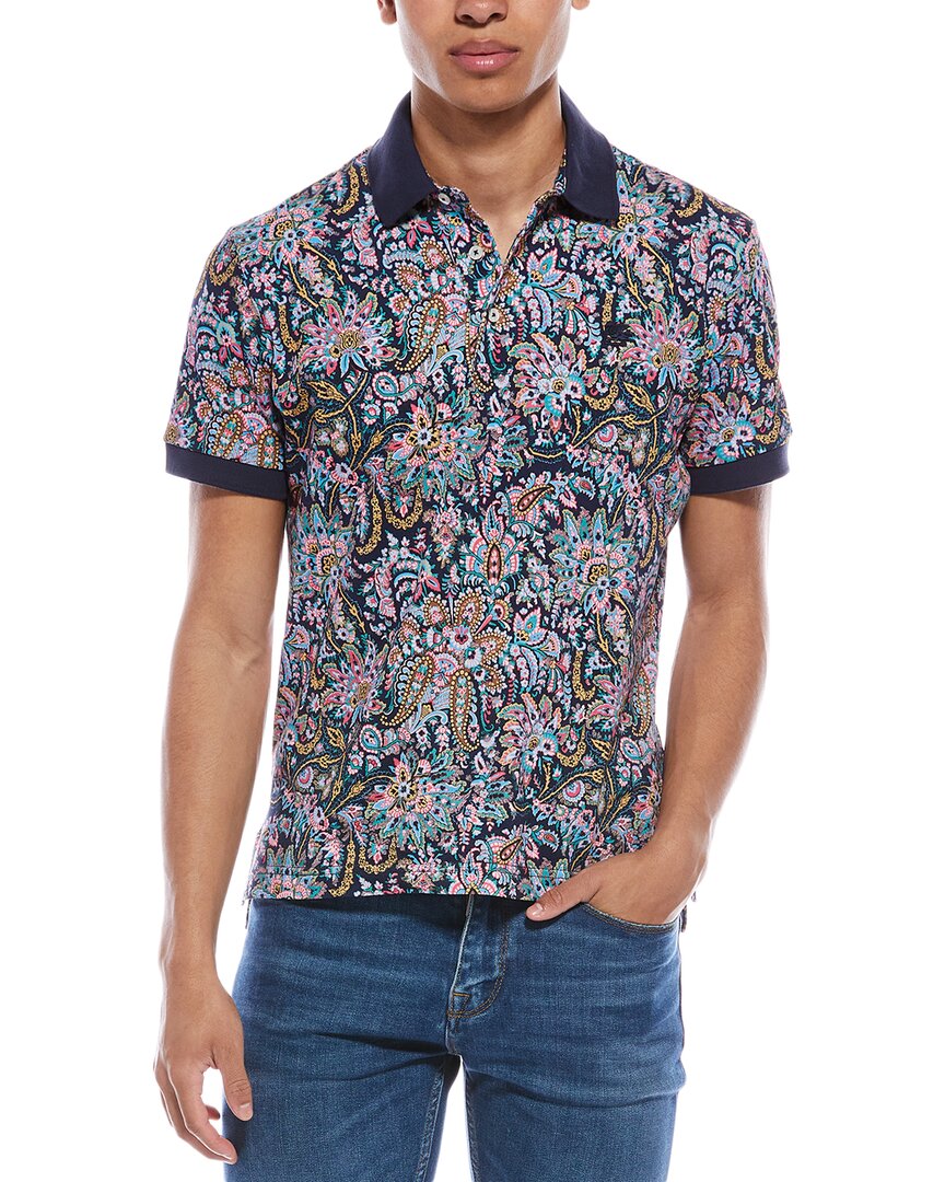 【送料&関税込】Etro roma Polo Shirt In Light Blue Cotton ETRO Roma Pegaso-embroidered Polo Shirt | Blue | FARFETCH