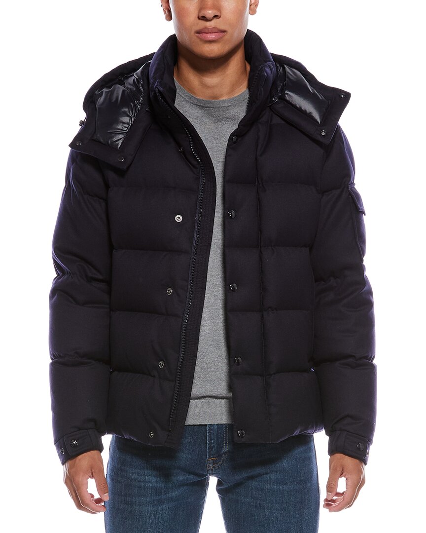 MONCLERウールコート ネイビーブルー Moncler + JIL SANDER Barrelene コート : Moncler +