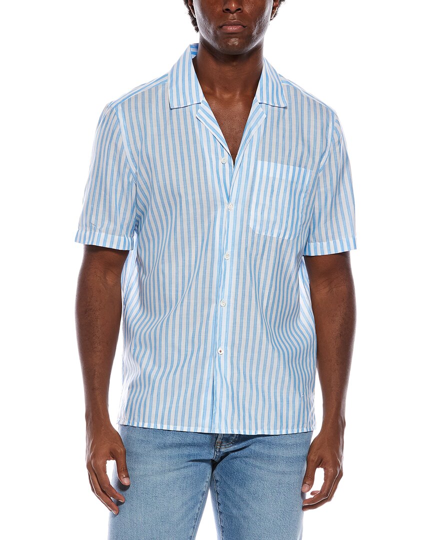 isaia dress shirt Linen-Blend Sport Shirt, Blue / Regular XL Minimalist luxury dress Old Navy Women's Dress FIT About 27 from Color:Rouge Red