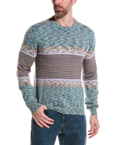 M Missoni Wool Crewneck Sweater