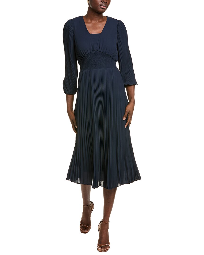 nanette lepore dress Nanette Midi L amour Bridesmaid Dresses Cabernet - LowStock:44063901253683 go ease you want Color:POWDER BLUE WHITE