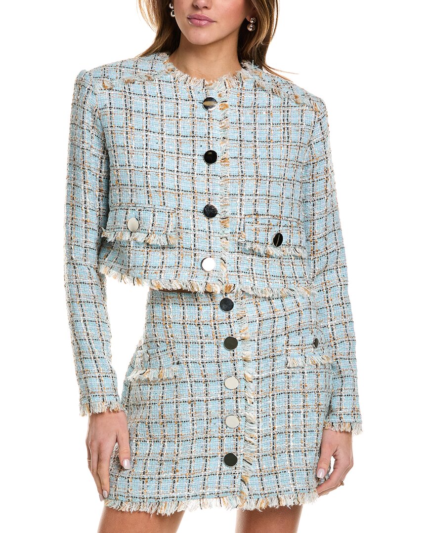Toccin Lainey Cropped Tweed Jacket – Bluefly