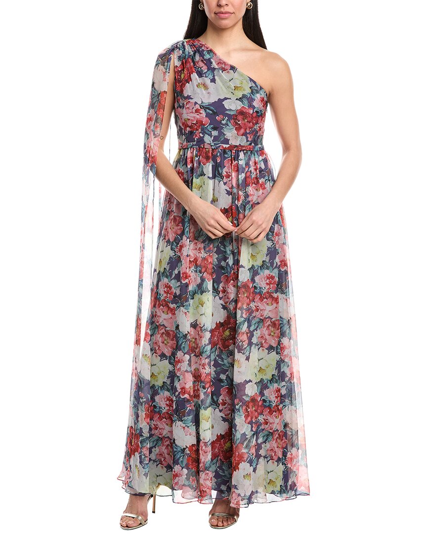 chinese dress ladies Mikael Aghal Maxi Dress, Blue / 8