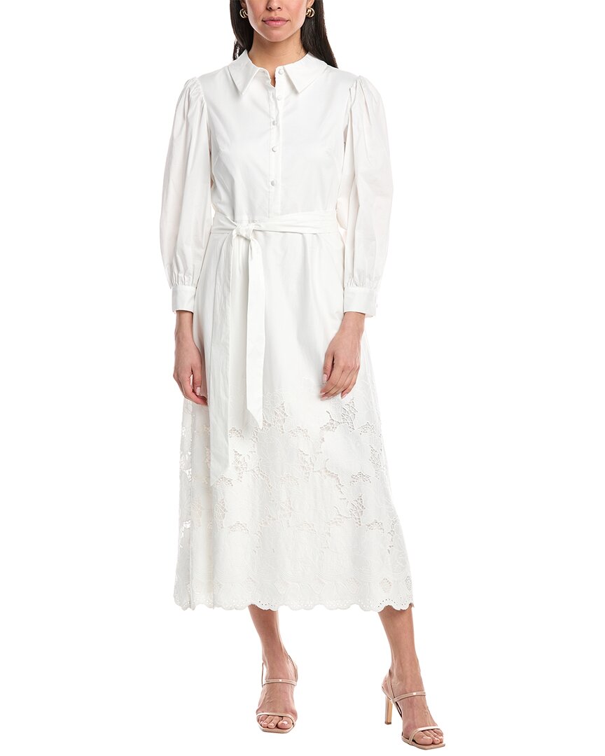 mikael aghal midi dress Mikael Aghal Midi Dress, 6 / White