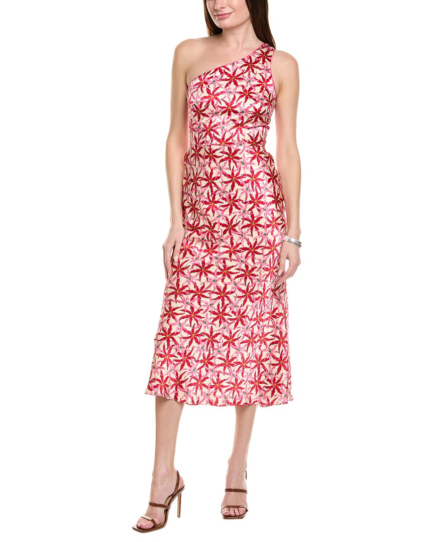 sachin and babi light blue dress WOMENS DESIGNER SALONI SILK RED PINK WHITE $820 SEXY RUFFLE COCKTAIL DRESS  2 main image 0