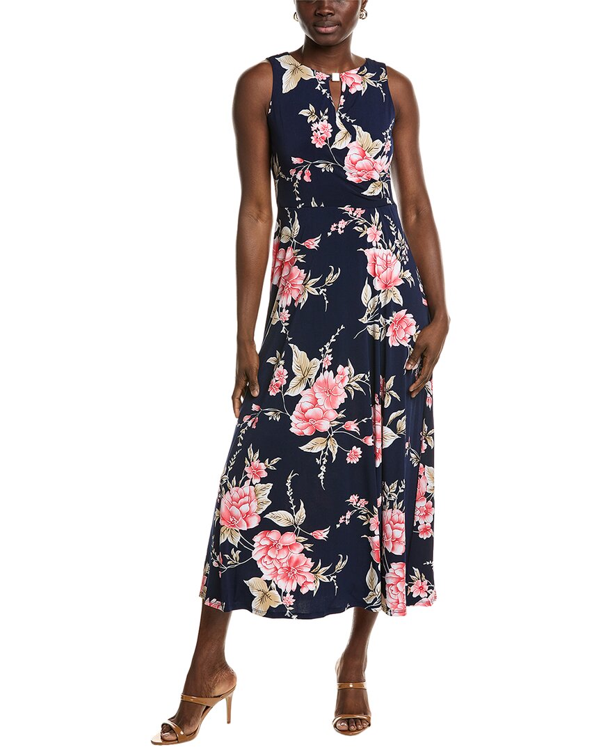 Sandra Darren Surplice Midi Dress – Bluefly