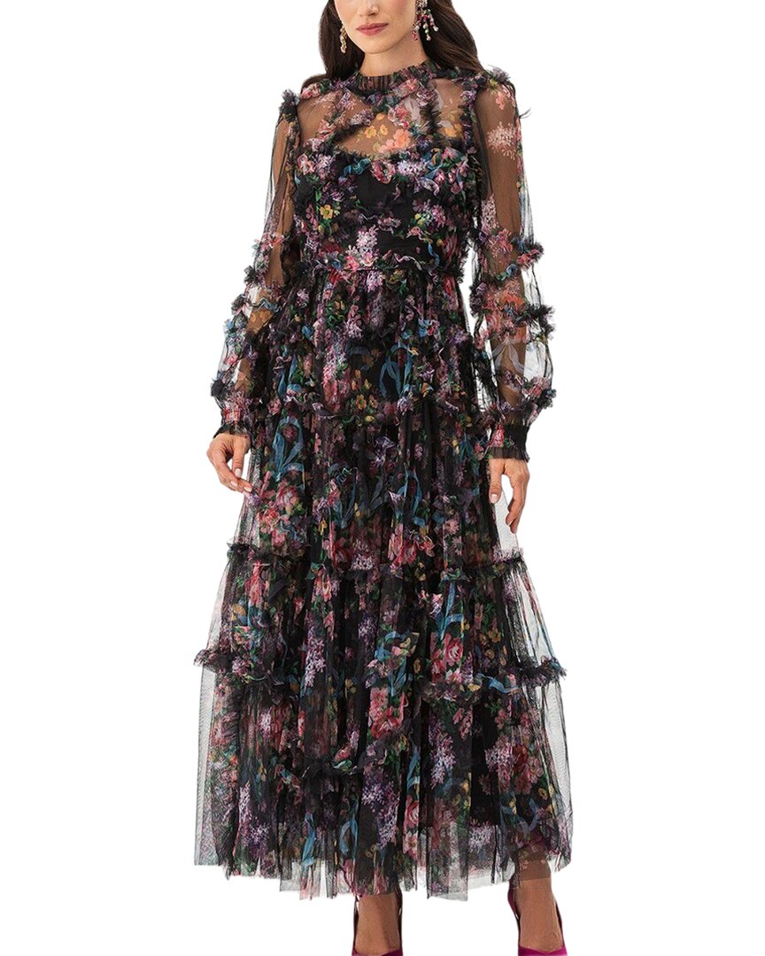 Amina Glam Maxi Dress  Bluefly
