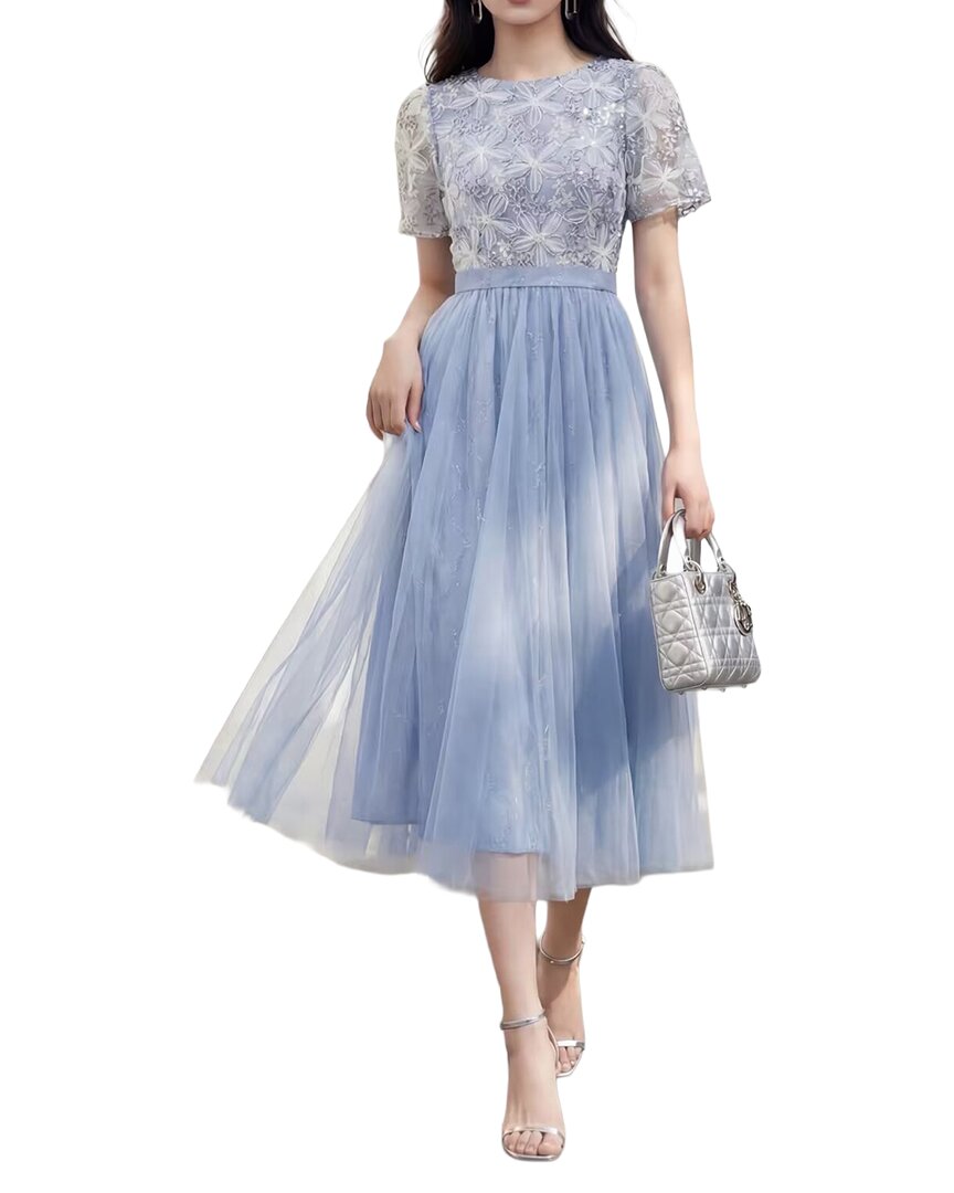 burryco midi dress Burryco Short Sleeve Midi Dress