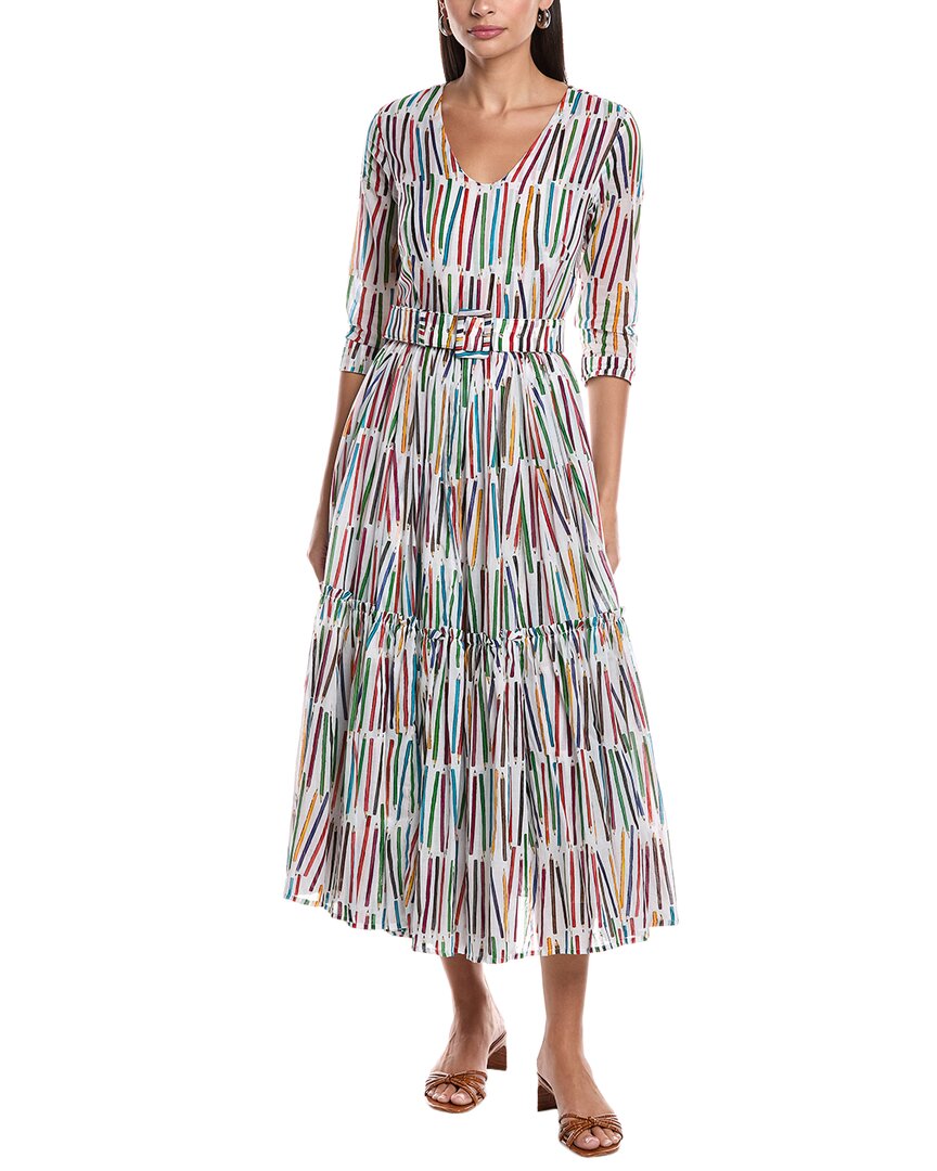 samantha midi dress Samantha Sung Melanie Midi Dress, White / 2