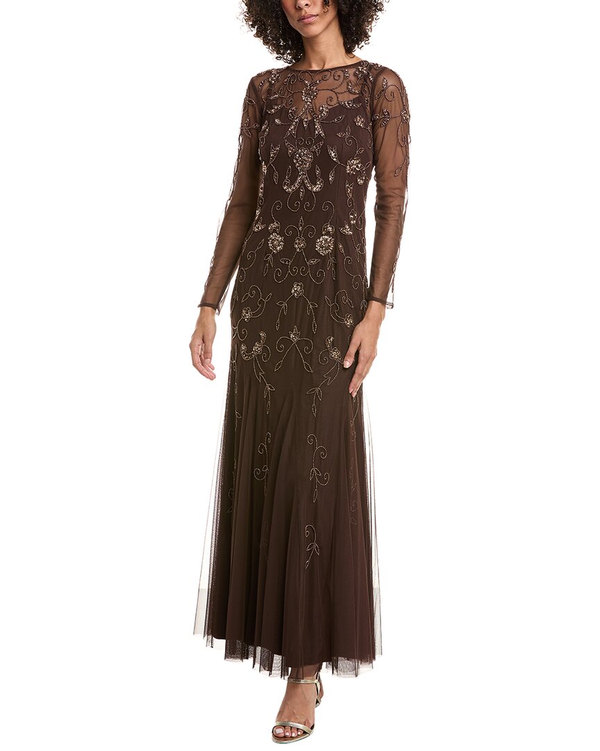 Adrianna Papell Mermaid Maxi Dress – Bluefly