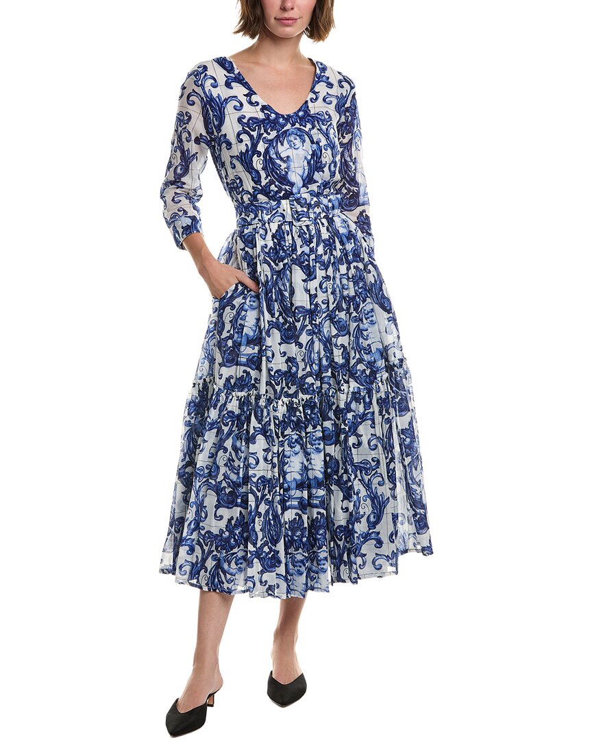 samantha midi dress Samantha Sung Melanie Midi Dress, White / 2