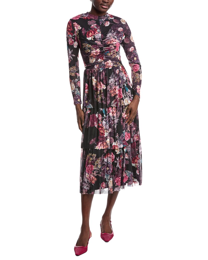 big black dresser with mirror Anne Klein Printed Midi Dress – Bluefly