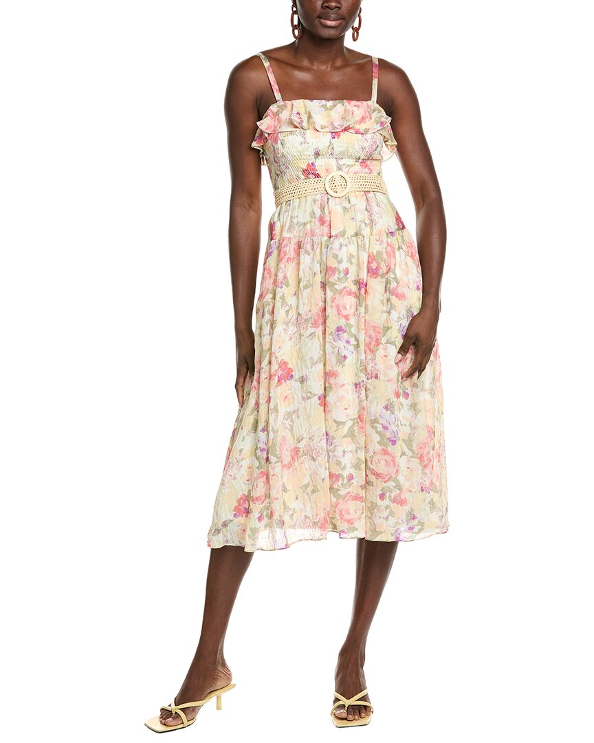 Maison Tara Crinkle Voile Midi Dress – Bluefly