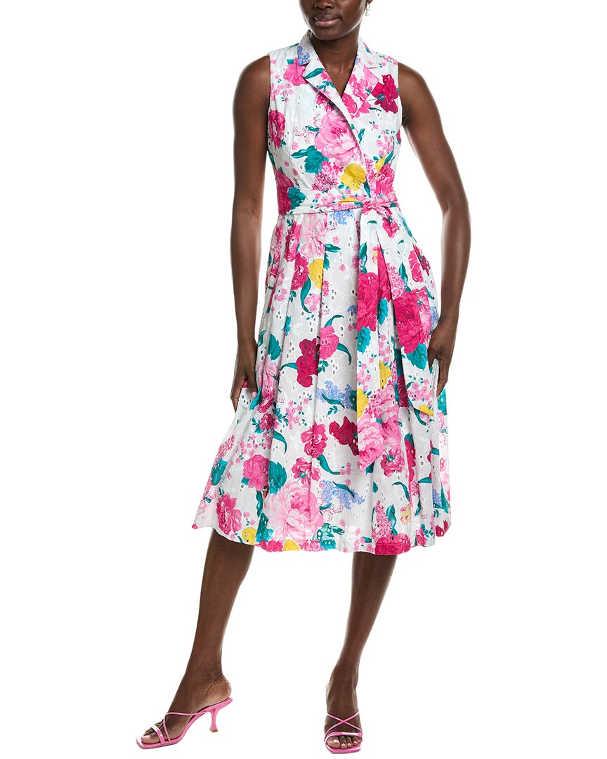 Anne Klein Notch Collar Wrap Dress Anne Klein Notch Collar Wrap Dress