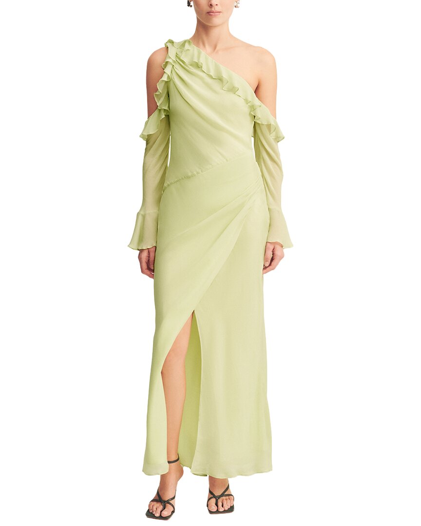 Shona Joy - Torres Long Sleeve Ruffle Maxi Dress