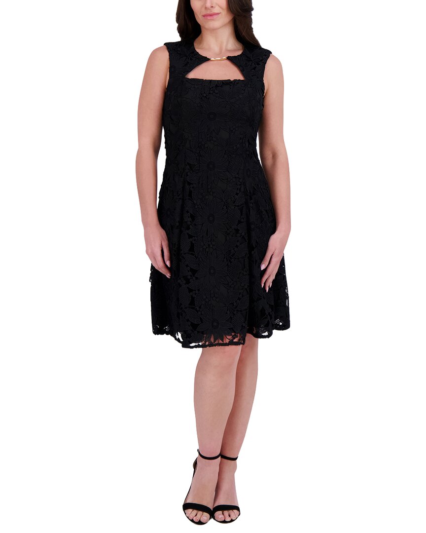 kensie lace dress womens Heavy Floral Mini Dress, 6, Black, Women's Mini dresses Short occasion-Easter outlet-sale Style:T000UK1667 White Linen Italian Dresses