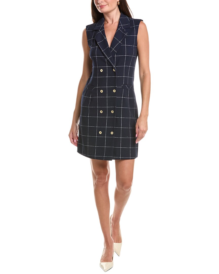 Sharagano Women's Shirtdress - Blue