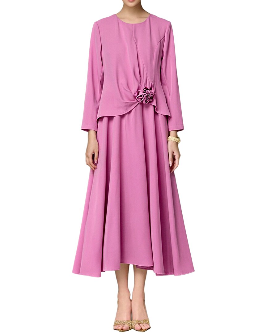 burryco midi dress Long Sleeve Womens Dresses For Prom Crafted from a smooth colour:ribka-midi-dress-mesh-lemon-106 Size:12 (US)