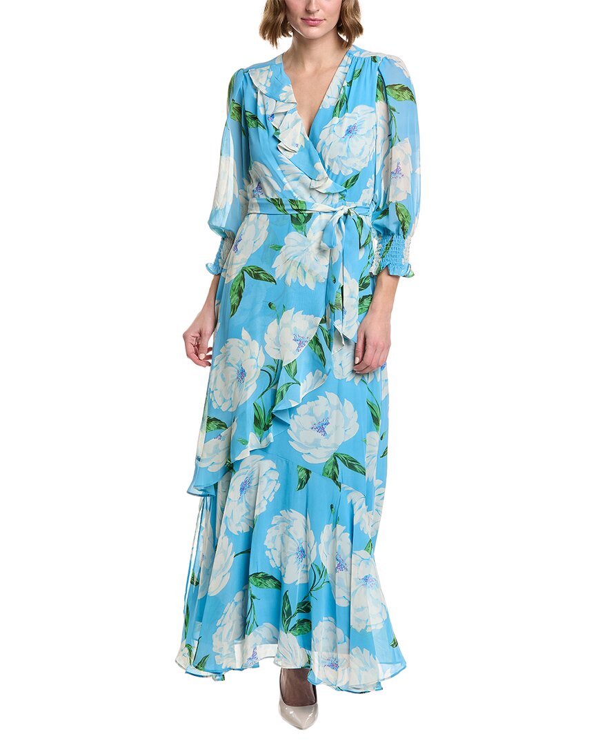 chinese dress ladies Taylor Printed Chiffon Maxi Dress – Bluefly