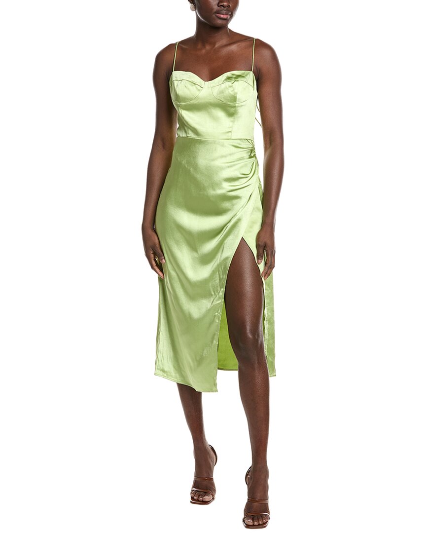 O.P.T Radeate Midi Dress, Green / 2