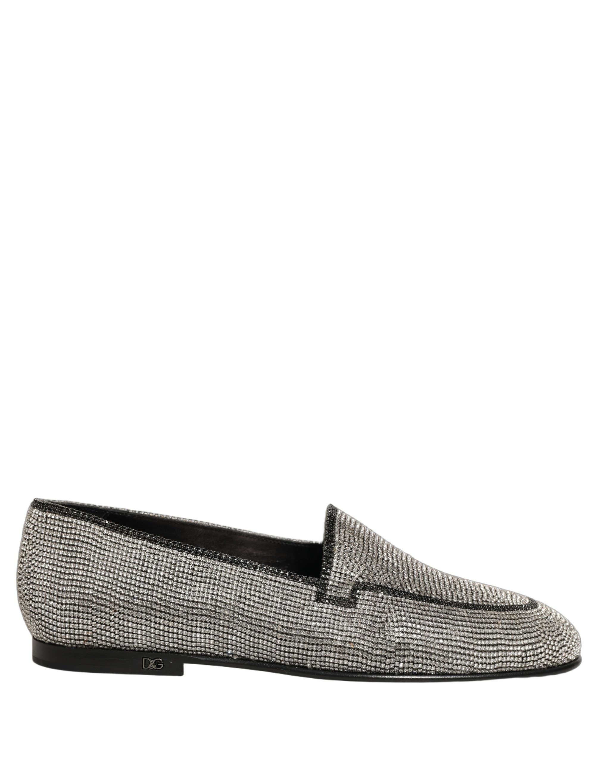 Dolce & Gabbana Silver Crystal Embellished Men Loafers Men's Shoes Bluefly Dolce & Gabbana Silver Crystal Embellished Men Loafers Men's Shoes Bluefly