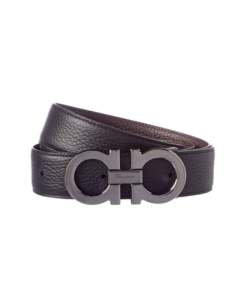 FERRAGAMO ダブルGバックル ベルト Ferragamo Reversible & Adjustable Double Gancio Buckle