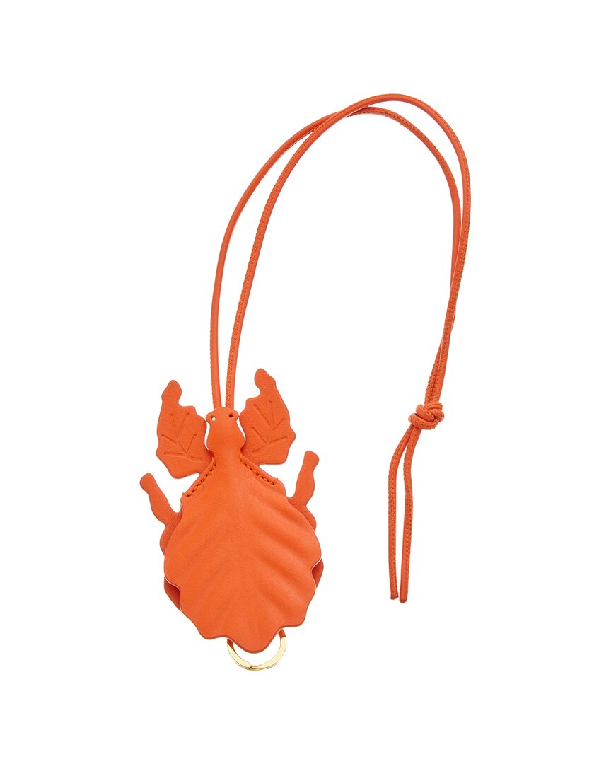 Loewe Leaf Insect Leather Keyfob Charm – Bluefly