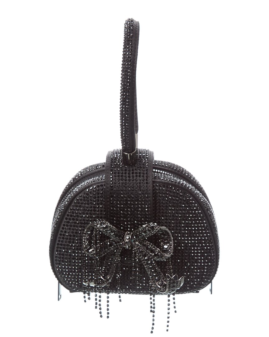 self portrait バッグ Self-Portrait Rhinestone Top Handle Micro Bag – Bluefly