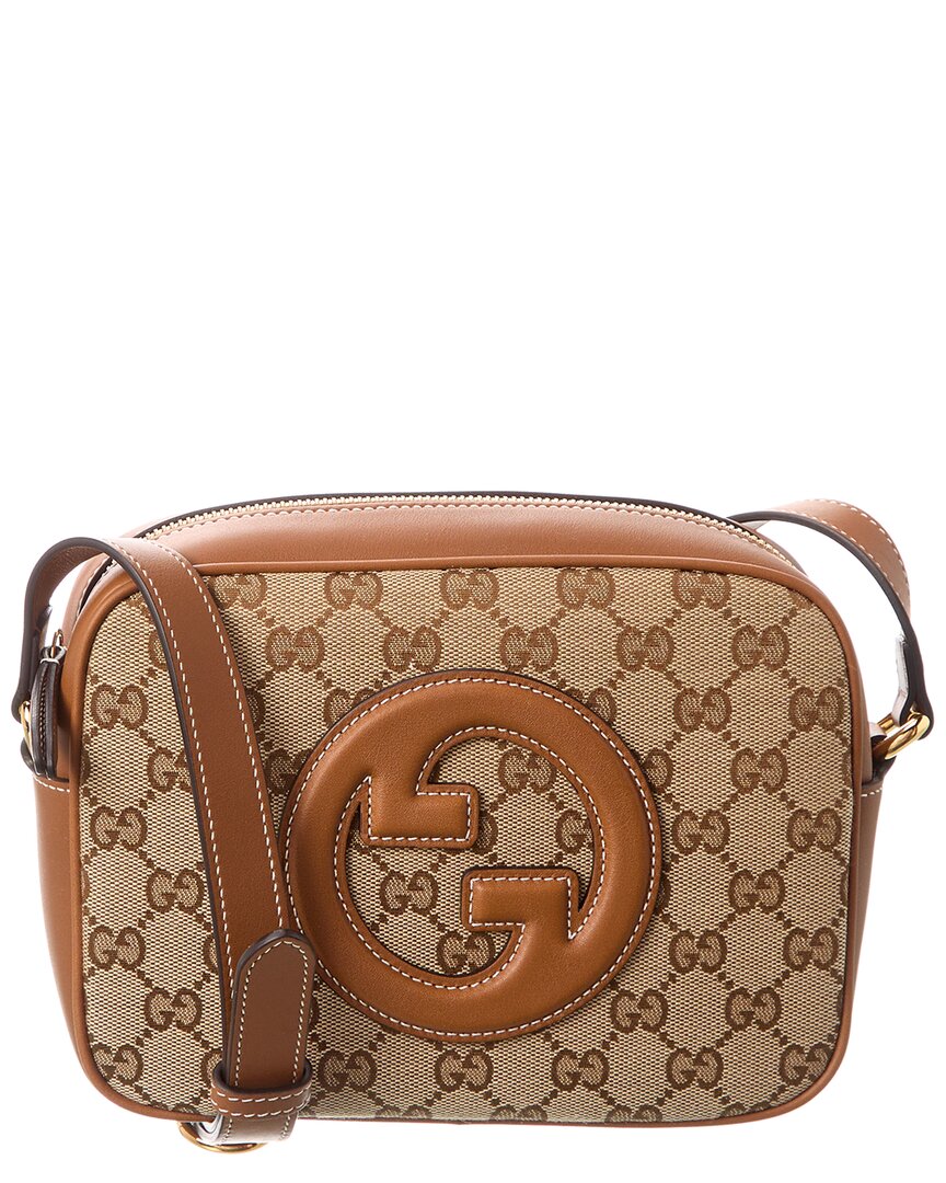Gucci Blondie Mini Gg Canvas & Leather Camera Bag – Bluefly