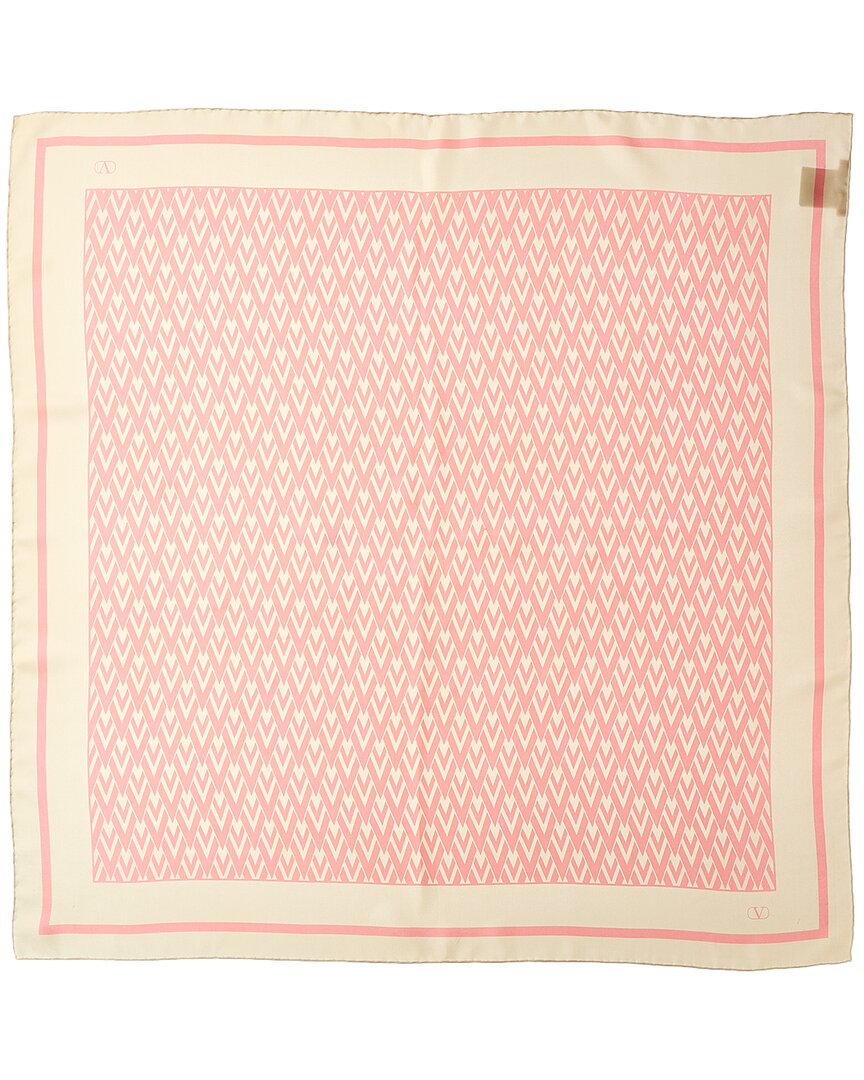 Valentino Toute La V Silk Scarf – Bluefly