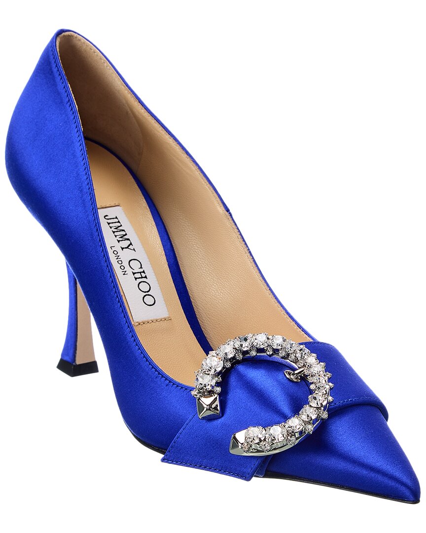 Jimmy Choo Melva 90 Satin Pump – Bluefly