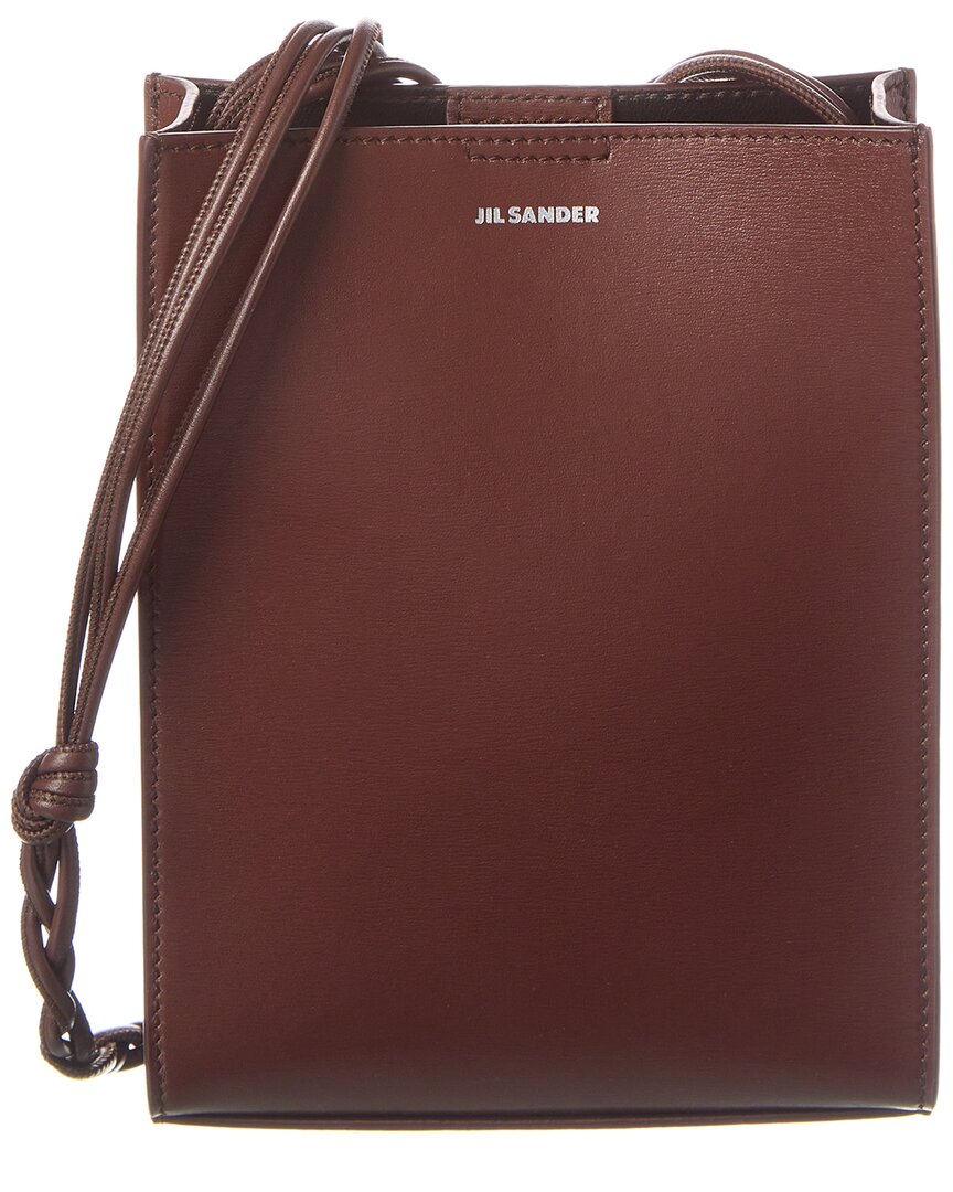 Leather Shoulder Bag Jil Sander Small Tangle Crossbody Bag JIL