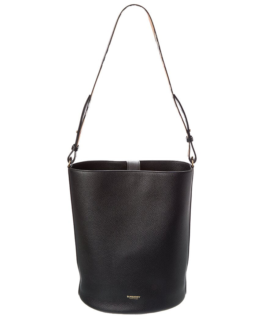 Burberry Leather Bucket Bag – Bluefly