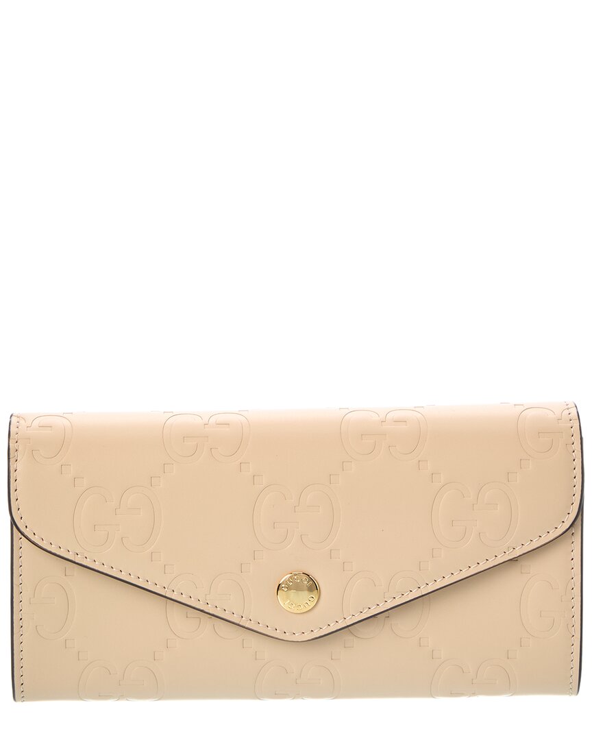 Gucci Gg Leather Continental Wallet – Bluefly
