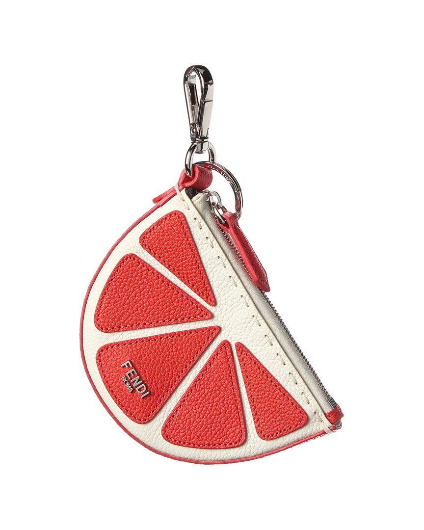 Fendi Lemon Leather Bag Charm – Bluefly