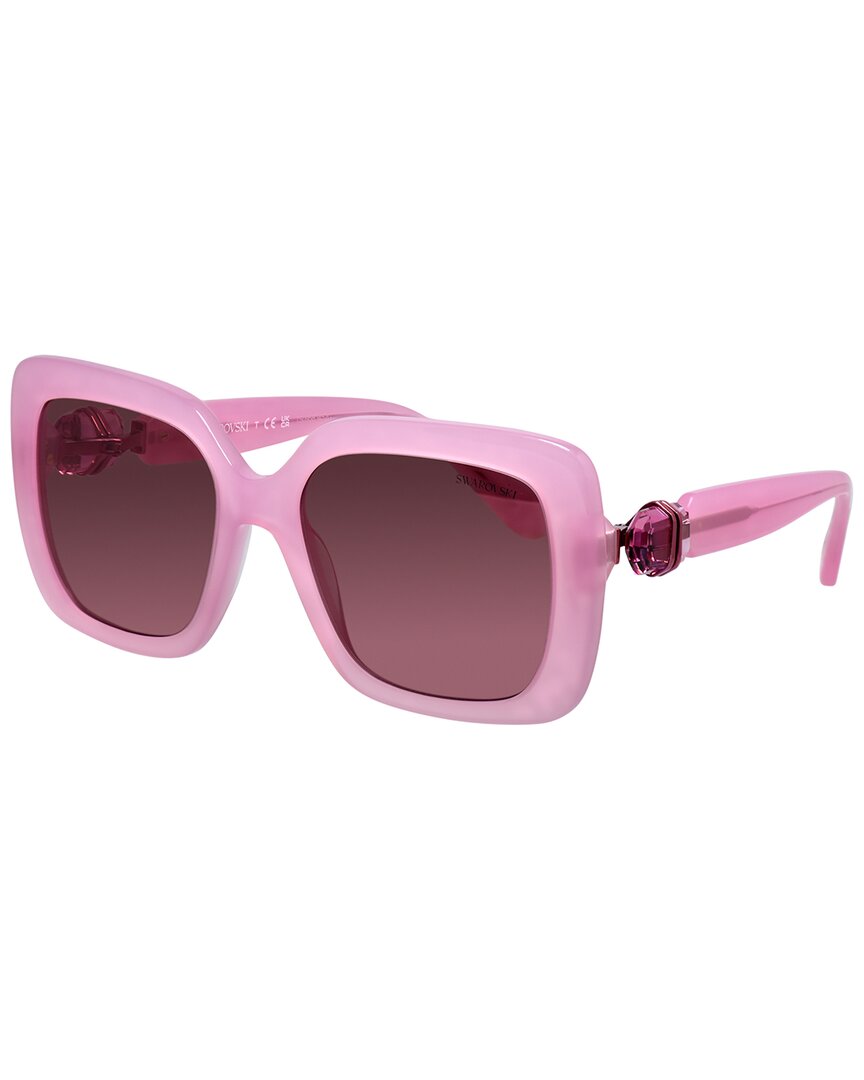 スワロフスキー Swarovski Women's Sk6001 55Mm Sunglasses – Bluefly