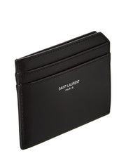Saint Laurent Paris Open Leather Card Case