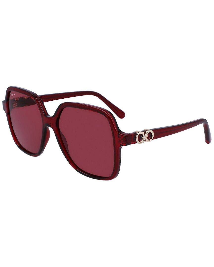 Ferragamo Women's Gancini 57Mm Sunglasses – Bluefly