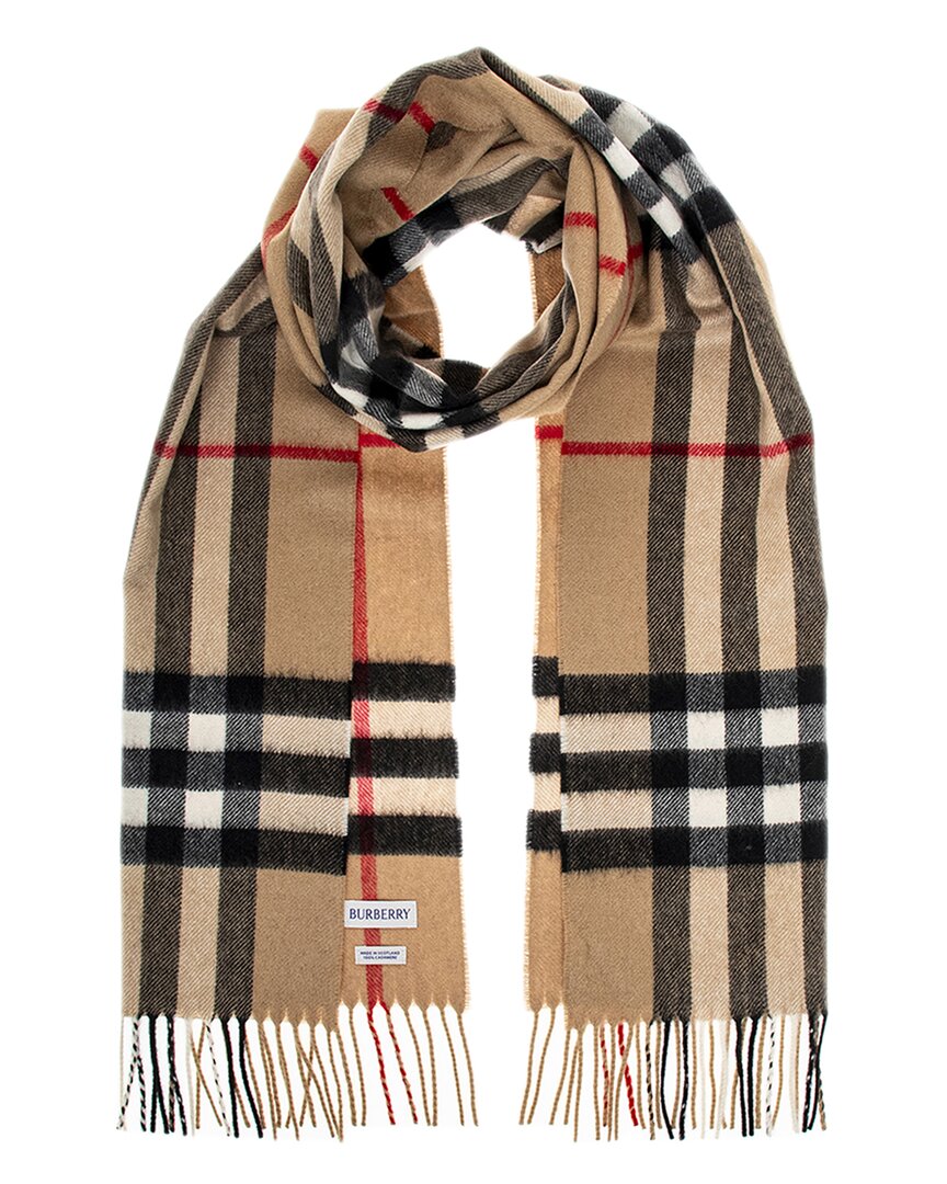 Burberry Check Cashmere Scarf – Bluefly