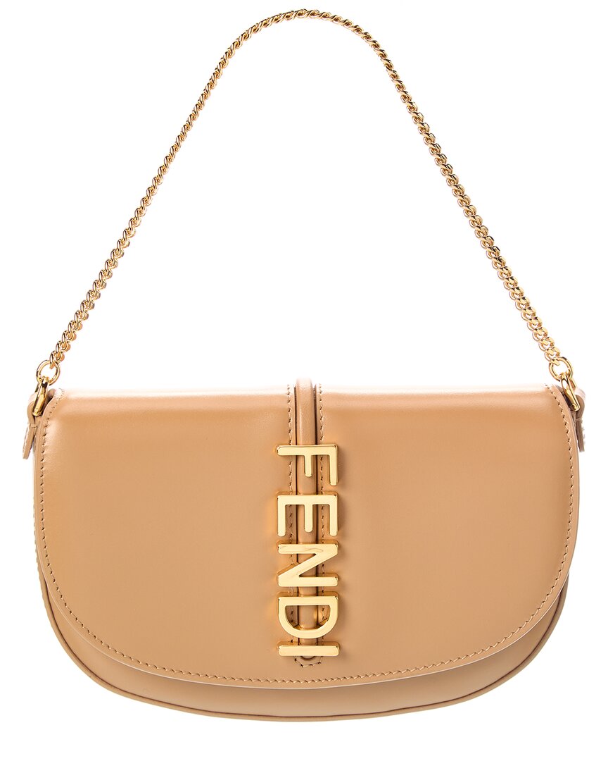 Fendi Fendigraphy Leather Wallet On Chain – Bluefly