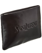 Saint Laurent Small Puffy Leather Pouch