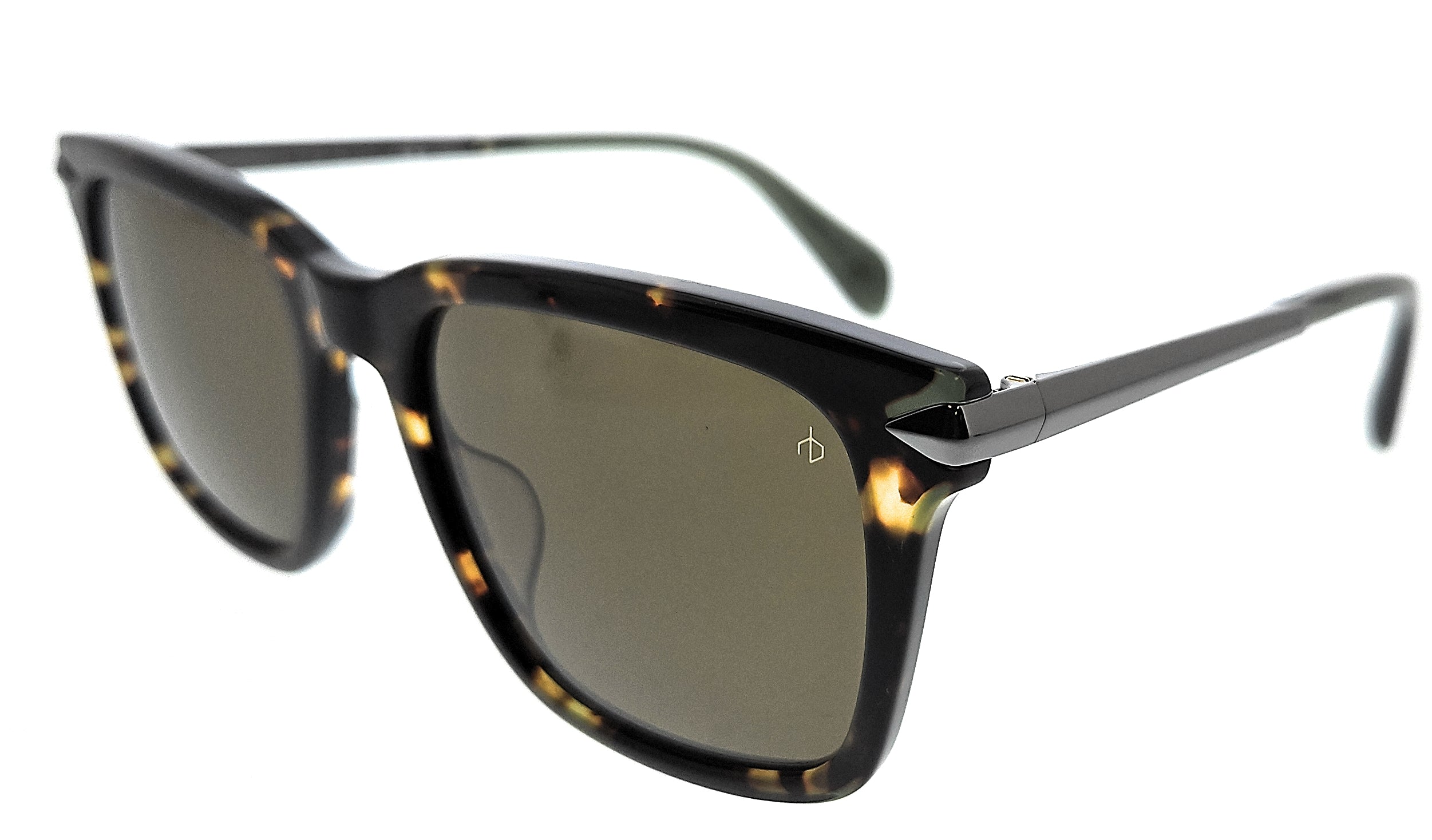 Rag & Bone Square Aviator Sunglasses Rag & Bone Square Aviator 55mm Gradient Sunglasses | Black  main image 2