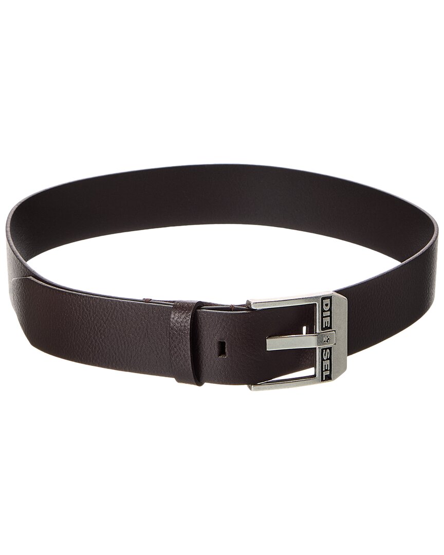 diesel bluestar leather belt