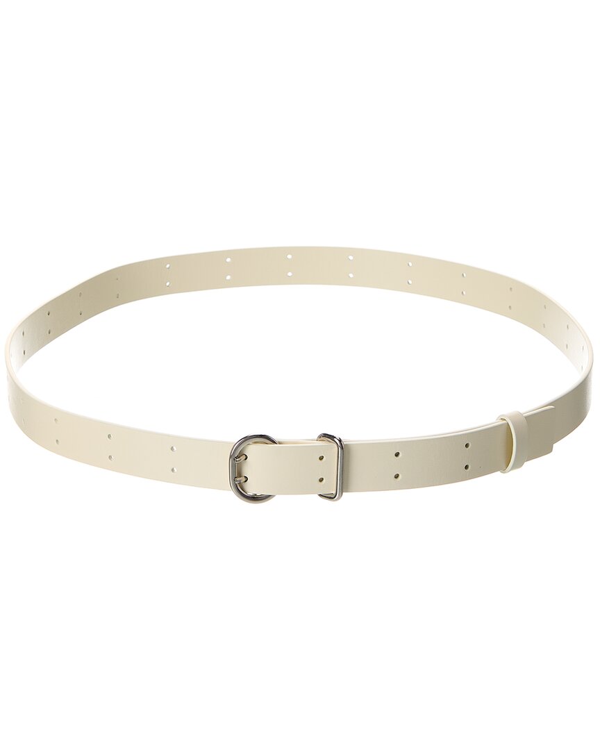 JIL SANDER ジルサンダー ベルト アイボリー - 4104825M0050 Jil Sander Leather Belt – Bluefly