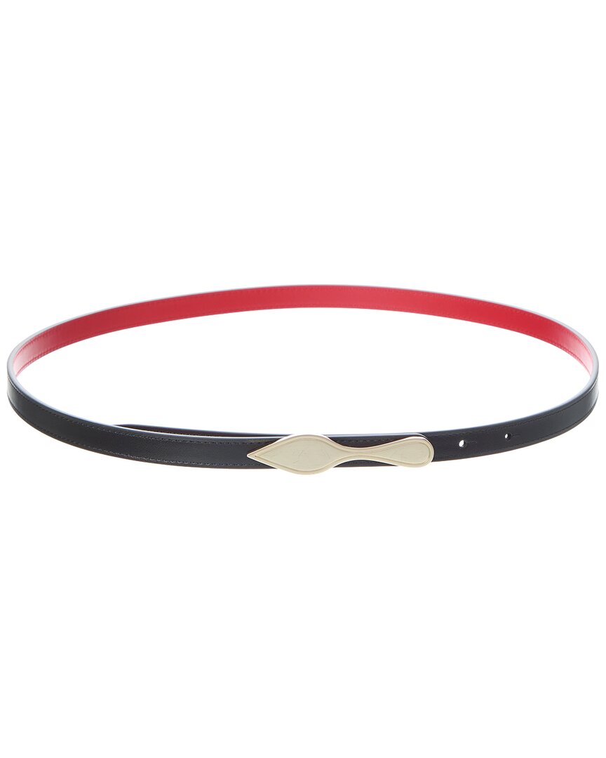 Christian Louboutin Bettina Reversible Leather Belt – Bluefly display picture 1
