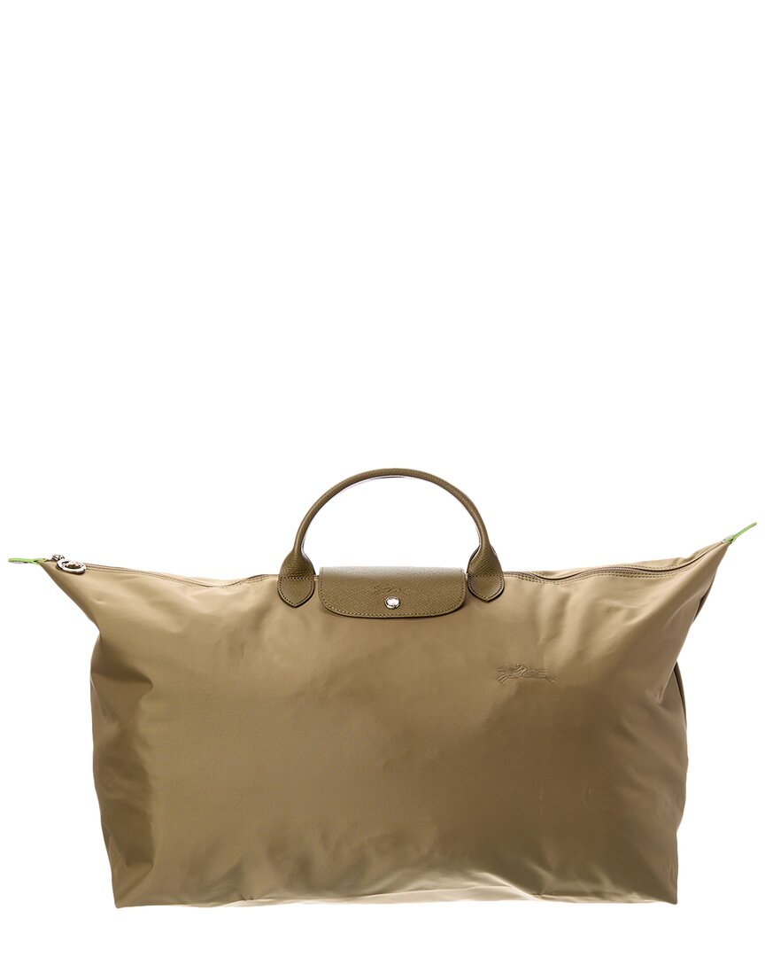 Longchamp Le Pliage Green Xl Travel Canvas Bag
