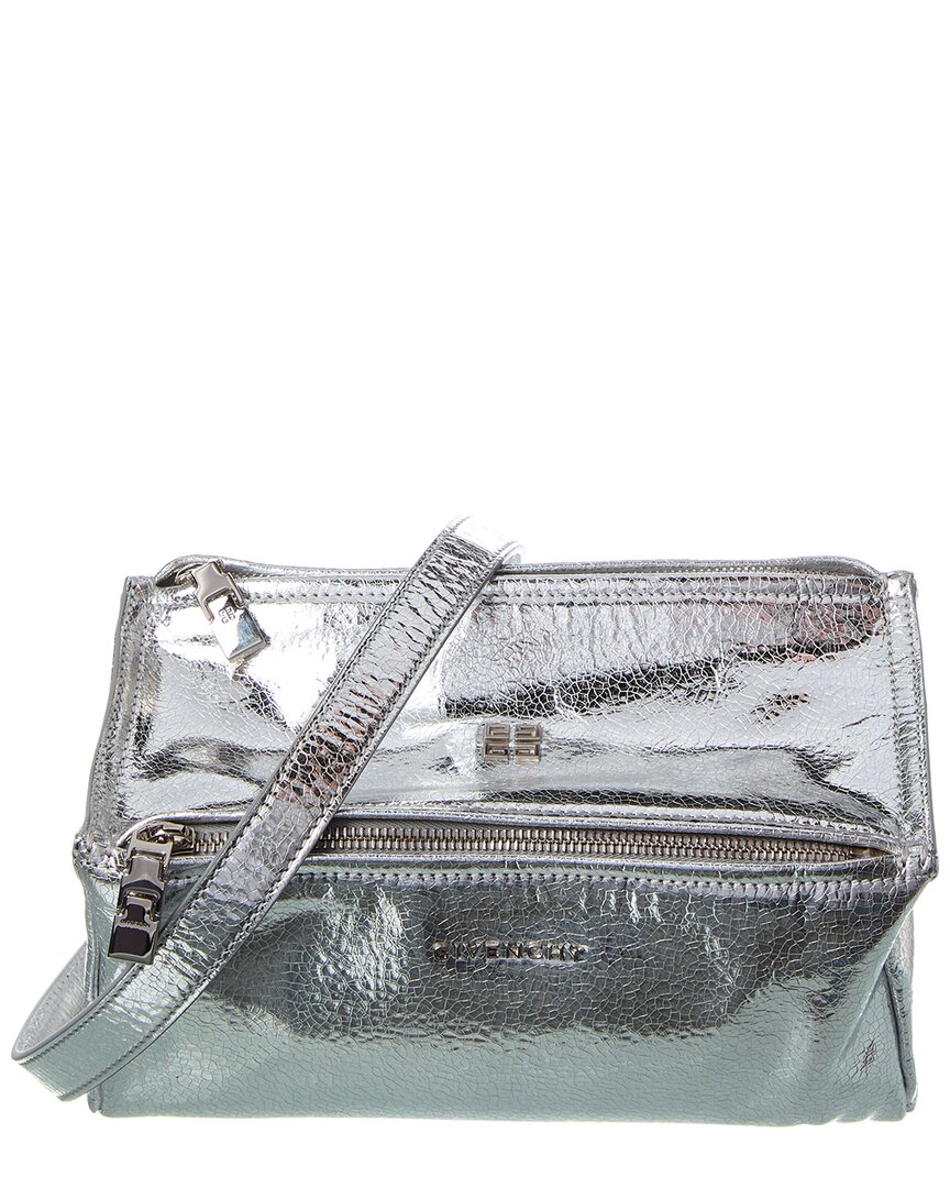 【GIVENCHY】PANDORA MINI SHOULDER BAG Givenchy Pandora Mini Black Smooth Leather Crossbody