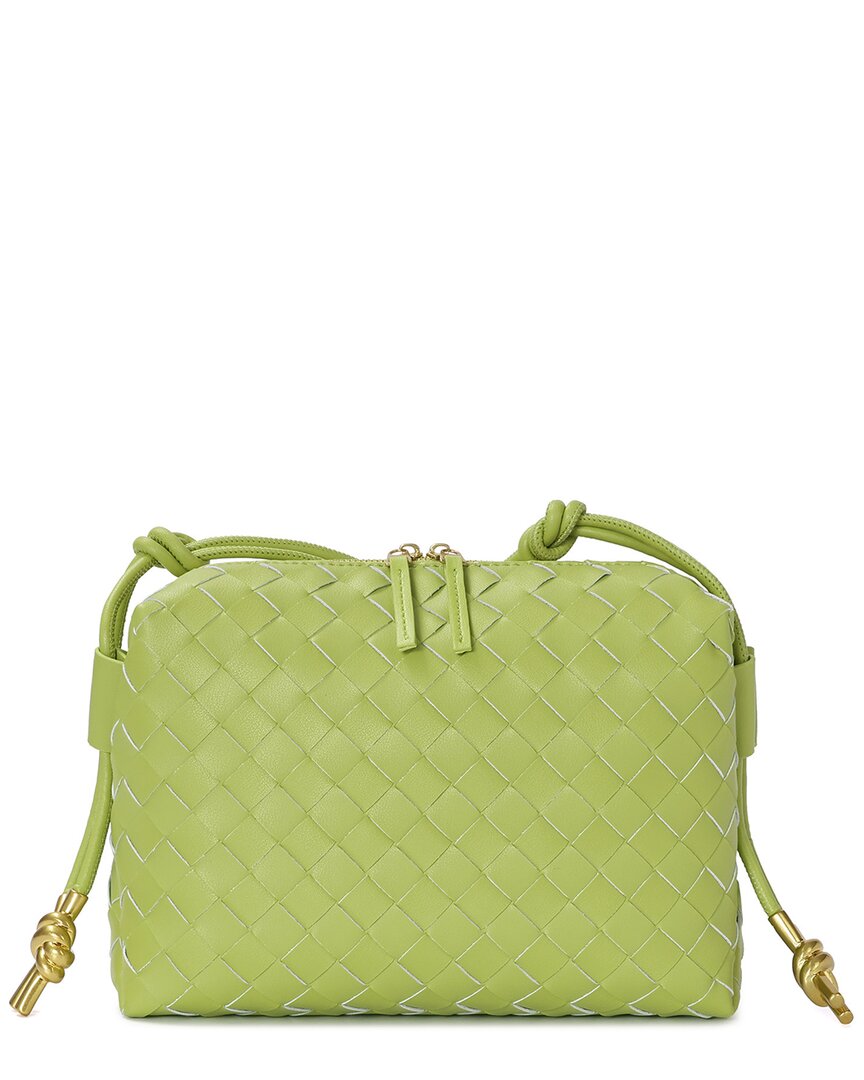 Tiffany & Fred Paris Large Woven Leather Crossbody – Bluefly